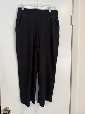 PACT brand organic cotton travel pants.